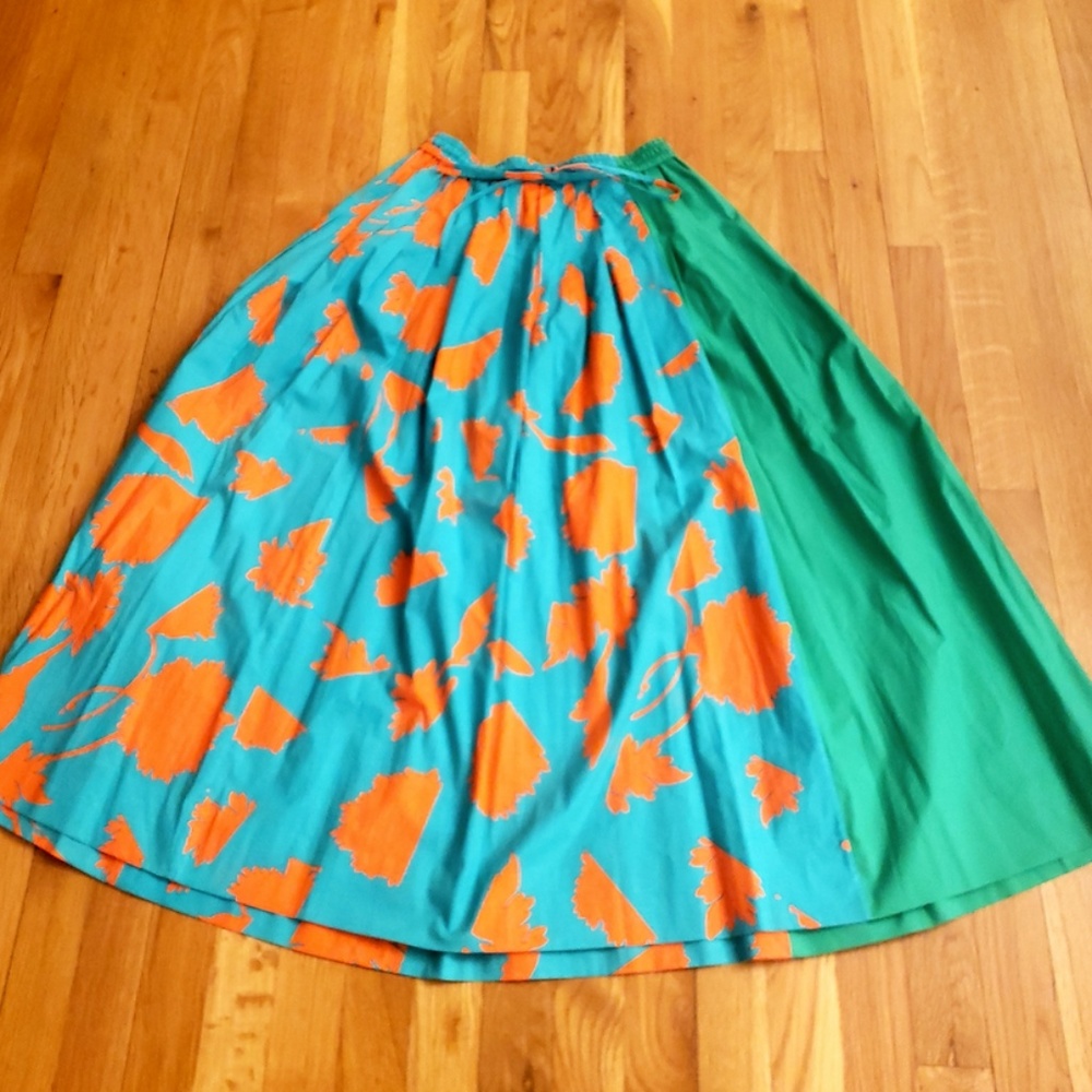 Multicolor Maxi Skirt